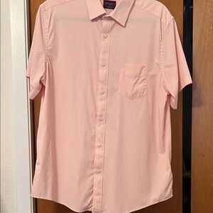 UNTUCKit Pink Short Sleeve Button Down Shirt